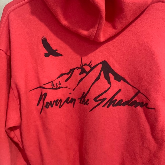DRIFTER “Never In The Shadows” Cropped Hoodie - Picture 2 of 4